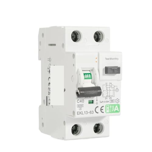 Disjoncteur Type A 30mA 2P 40A pour stopper les fuites électriques