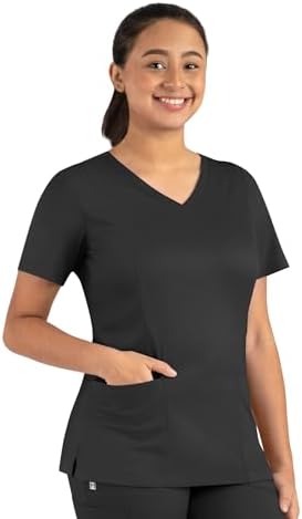 Maevn Matrix Womens Double V-Neck Top