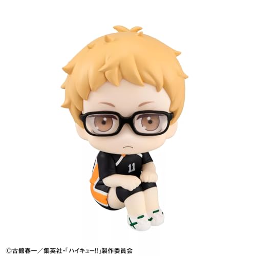 Megahouse, Figura de Acción Kei Tsukishima Uniform Ver Haikyu, Lookup (with Gift), 11 cm, Multicolor MH839382, Figura Coleccionable, Optima para los Fanaticos del Anime
