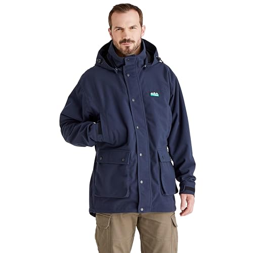 Ridgeline Mens Torrent Jacket Small NavySmallNavy Waterproof