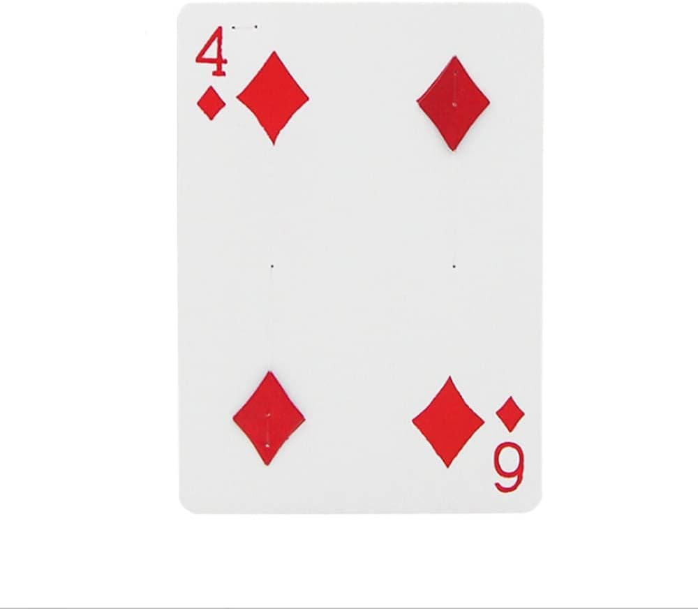 Karta magicznych sztuczek fantastyczna karta 4 do 6 punktów ruchomych na karty magika sztuczki zbliżenie magiczne rekwizyty komedia