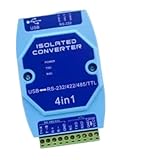 KDNHVRQY Optically Isolated USB to RS485/422/232 Interface Industrial Grade Protection USB to Serial Converter(4 in 1)