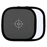 18% Weißabgleich Karte, GraueKarte, 30x30cm, Faltbar, Fokussierplatte für die Fotografie, Weißabgleichplatte, Spezielle Fotoausrüstung, für DSLR/Spiegelos Kameras