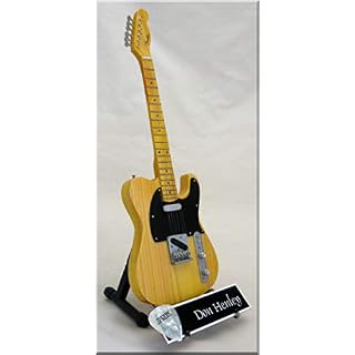 DON HENLEY Guitare Miniature avec médiator EAGLES - Les Beatles, Paul McCartney, John Lennon, RIngo Starr, George Harrison
