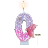 Números De Velas De Cumpleaños, Vela Con Número De Cumpleaños | Velas Con Números Brillantes Para Pastel De Cumpleaños,Artículos De Fiesta Lindas Decoraciones Para Pasteles De Cumpleaños, Novedad