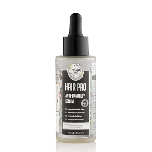 Hair Pro Anti-Dandruff Serum | Clinically Proven Actives & Botanicals (Piroctone Olamine, Salicylic Acid, Tea Tree, Rosemary & Lemon Oil) | Fights Dandruff, Soothes Itch & Balances Oil | SLS & Paraben Free