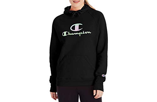 Champion Women's Hoodie, Black, Small