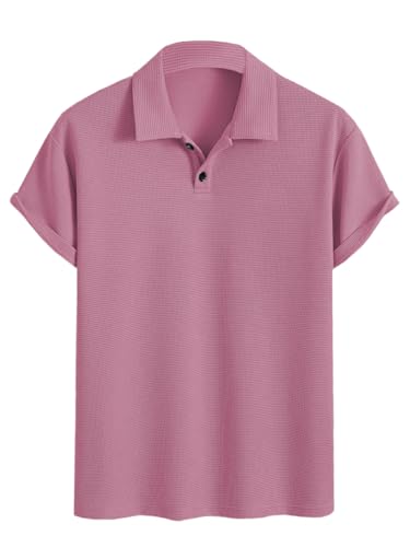 Image of TAGDO Men's Premium Waffle Knit Regular fit T-Shirt || Mens Tshirt (2018)
