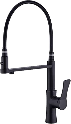 Robinet cuisine osmose inverse 3 voies noir mitigeur extractible 360 degrés