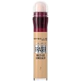 Maybelline Corrector de ojos instantáneo anti edad, corrector de ojos, círculos oscuros y manchas, fórmula ultra mezclable, arena 07, el embalaje puede variar