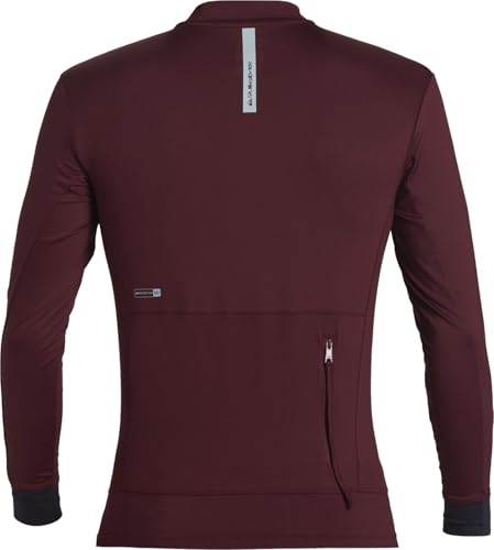Quiksilver Highline LS top bordeaux sessions surf et glisse - 2