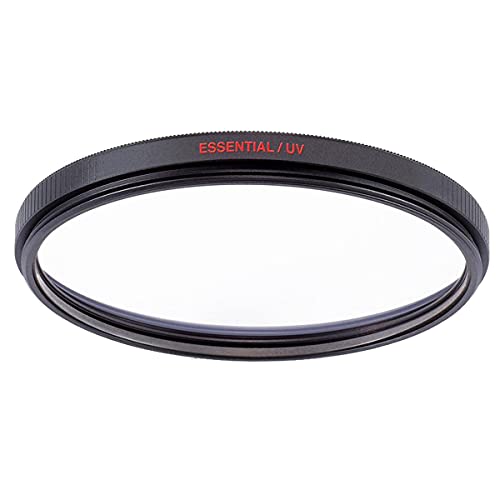 Filtro UV 55mm Manfrotto accesorio protector para lente de camara mirrorless y DSLR