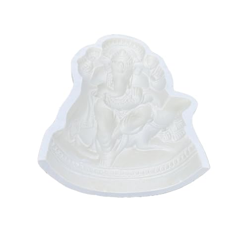 Image of Ganesha Idol Making Mold - Hight 7.5 inch Art Sculpture Mould for Clay, and Eco-Friendly Idols