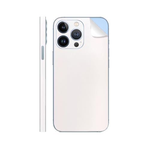 Protection iPhone 15 Pro Max SopiGuard anti-rayures sans coque Blanc perle satiné