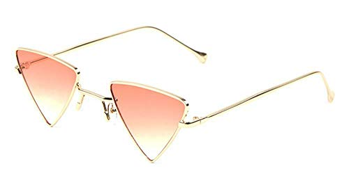 Triangle Geometric Lenses Retro Aviator Sunglasses