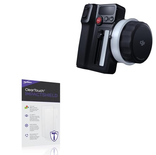 BoxWave Screen Protector Compatible with DJI Focus Pro - ClearTouch ImpactShield (2-Pack), Impenetrable Screen Protector Flexible Film