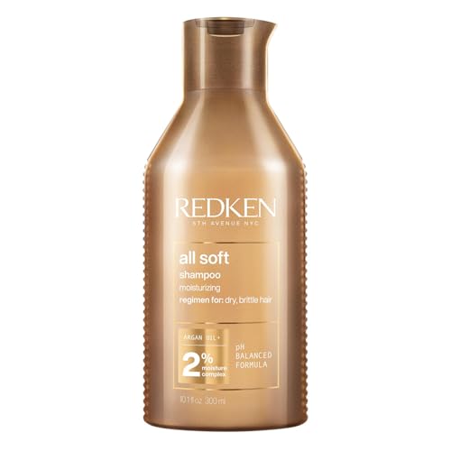 REDKEN Shampoo, For Dry Hair, Argan Oil, Intense Softness and Shine, All Soft