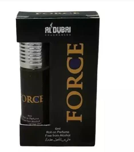 advancedestore AL DUBAI Force 6ml Roll on Perfume Free from Alcohol-(Pack of 1)