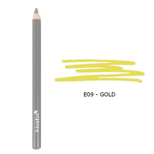 Lápiz de ojos cosmetics Nabi pack 6 dorado miniatura 1