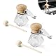 SHENGYIG 2 Stück Auto Diffuser für Ätherische öle, 8 ML Auto Parfum Flasche, Elegant Einfach, Exquisit Langlebig, Auto Duft Flasche, Geeignet Füllen Parfüm,Dekoration Häusern Büros, Autos