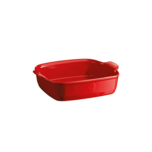 Emile Henry France Ovenware Ultime Square Baking Dish, Burgundy #TOP28