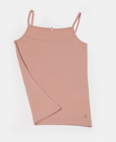 Image of Jockey SG04 Girl's Super Combed Cotton Rib Fabric Camisole with Regular Straps