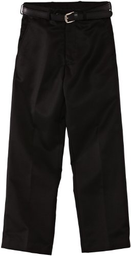 Pantalones para niños modernos tipo chino de algodón elástico vestir 1