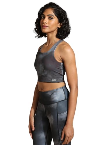 Image of Silvertraq High Impact Action Bra with Clasp Acid wash