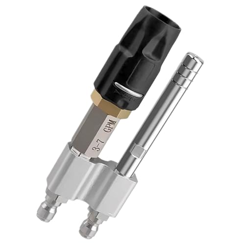 Shooter Tip M5 Twist Nozzle Long Range Soap M5 Twist Nozzle Fit for Pressure Washers from 1000 PSI to 6000 PSIfor 3-7 GPM