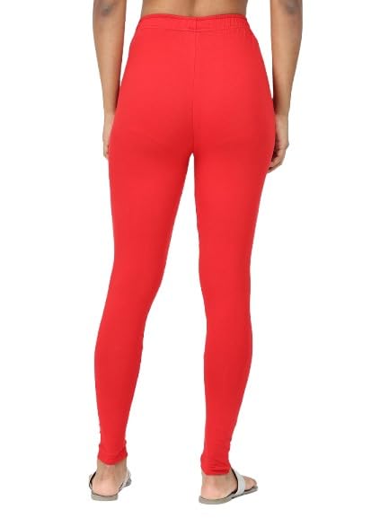 Image of Robinbosky Premium Stretchable Cotton Ankle Legging for Women | Suitable for Formal wear & Casual wear | High-End Elastic Makes The Leggings Squat Proof and Durable for Travel, Yoga, & Workout.