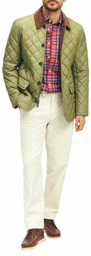 Image of Brooks Brothers Men's Diamond Quilted Walking Coat