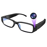 小型カメラ メガネ型カメラ【64Gカード付属】1080P画質 録画 撮影 操作簡単 128GB対応 カメラ付きメガネ カメラ 小型 防犯カメラ 授業記録 会議 商談 証拠撮影 屋内 屋外 日本語取扱説明書