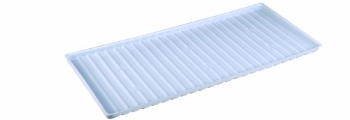 Image of Justrite 25996 Polyethylene Tray, 44-1 /8 inch Length x 18-1 /8 inch Depth, for Under Fume Hood Cabinet