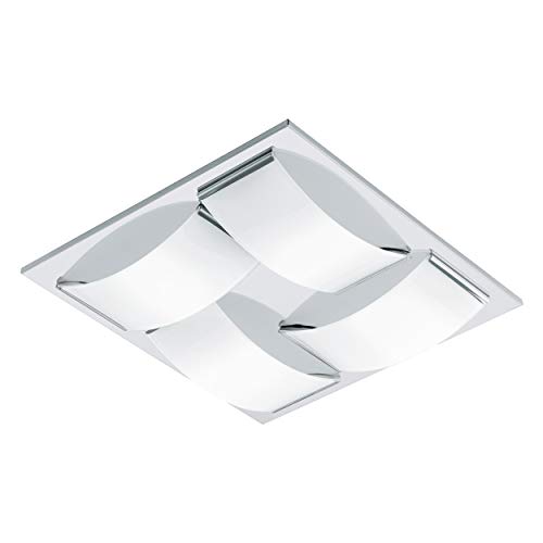 Preisvergleich Produktbild EGLO 94468 Wand- / Deckenleuchte der Serie WASAO aus Edelstahl in chrom