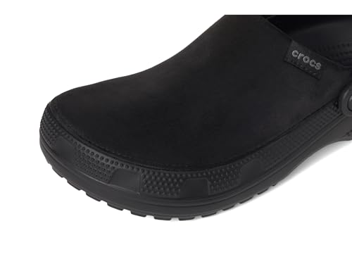 Image of Crocs Unisex-Adult Classic Crafted Canvas & Suede Clogs