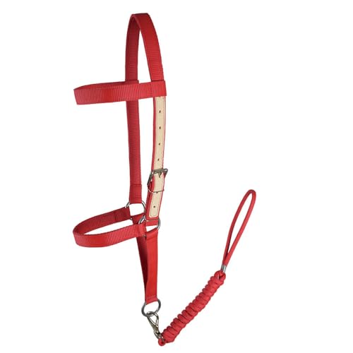 Cabresto de Seda para Cavalo SV5441 - Vermelho