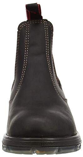 RedbacK Men's Bobcat UBOK Elastic Sided Soft Toe Leather Work Boot (12 AU 3E (13 M US Men)) Dark Brown2