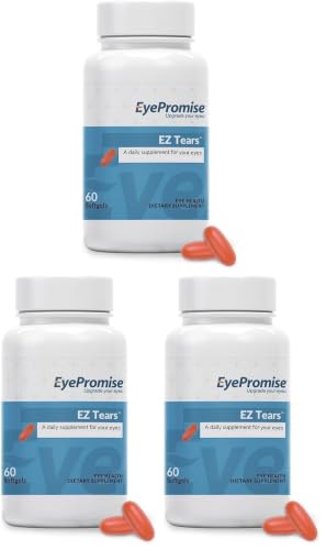 Image of EyePromise EZ Tears Eye Vitamin - 60 Softgels, 30-Day Supply (Pack of 3)