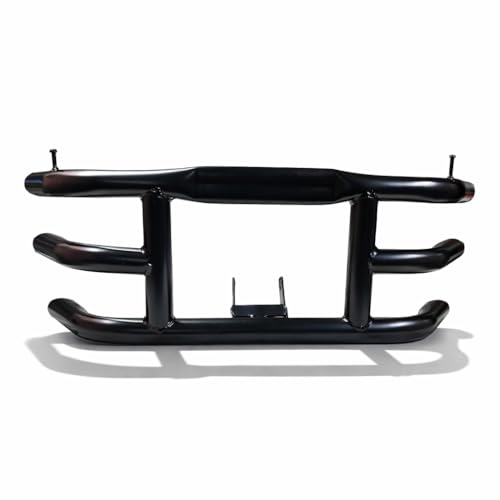Image of Heavy Duty 3 Rod Leg Guard Compatible with Honda SP 125 | Crash Guard with Premium Black Powder Coating | Strong Mild Steel Body | Bike Safety Guard