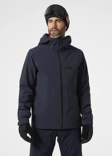 Helly-Hansen Men's Swift 3L Shell Jacket, 597 Navy, X-Large3