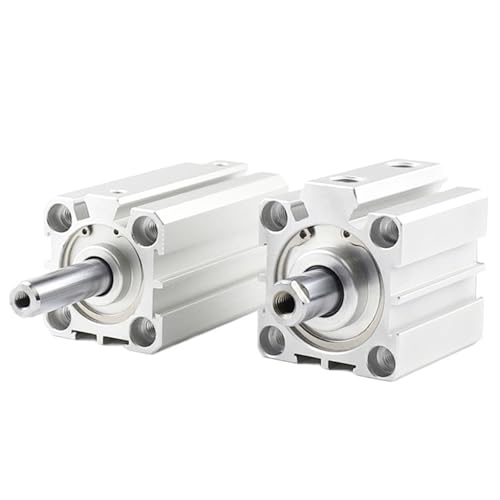 Vérin pneumatique compact SDAD40 de petite taille alésage 40 course 15 mm - 2