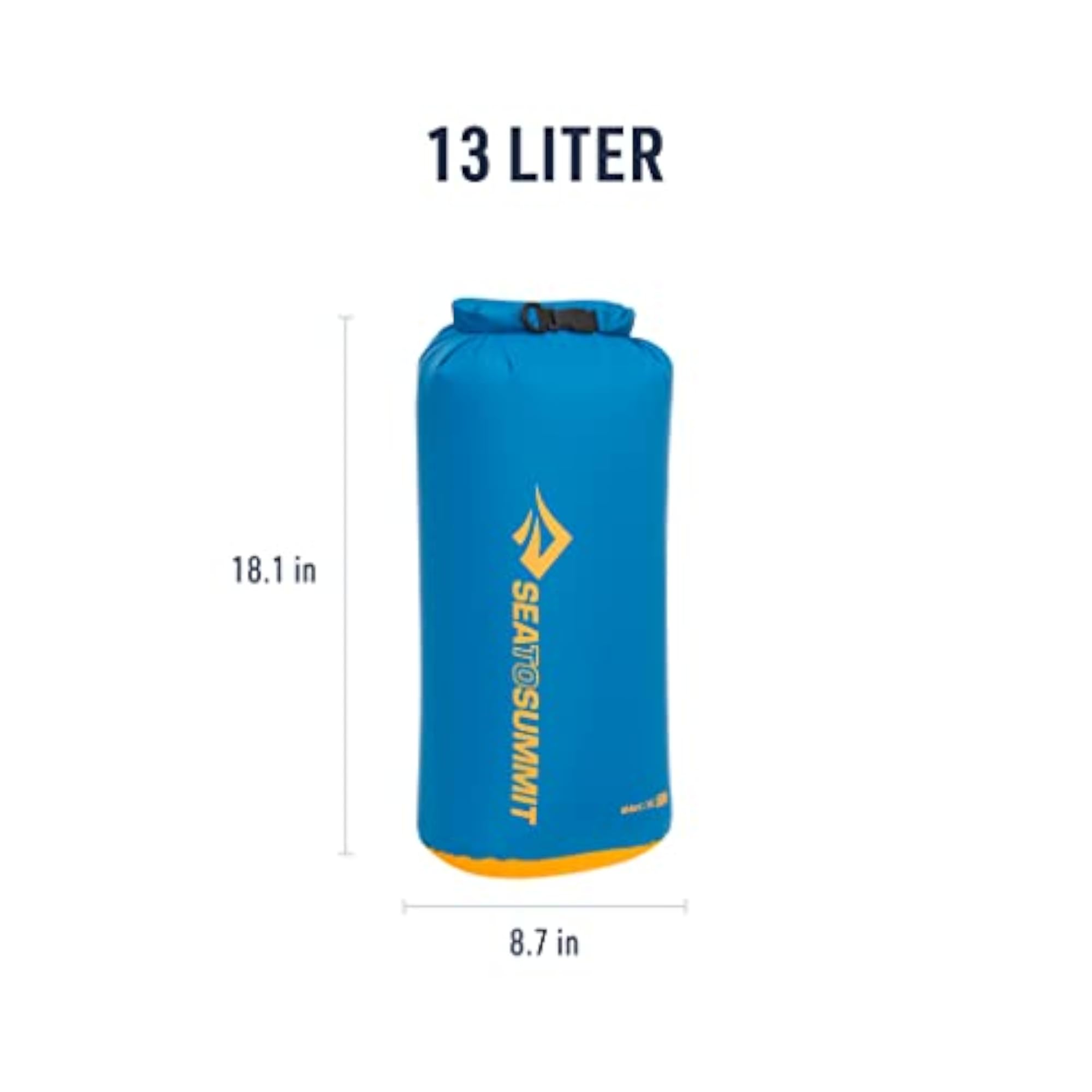 eVac Dry Bag, Waterproof Compression Sack, 13 Liter