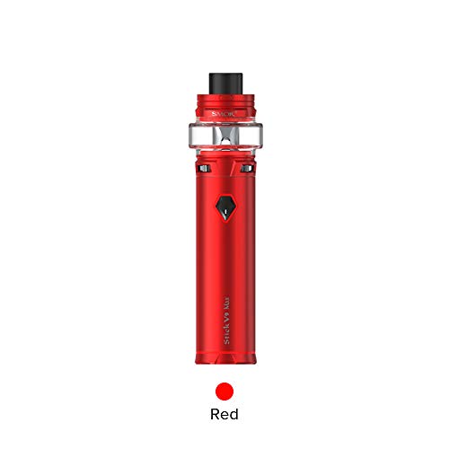 Genuino Smok Stick V9 Max Kit, 4000mAh 8.5ml Cigarrillos Electronicos-Smok Vape Pen Sin Nicotina y Tabaco(Rojo)