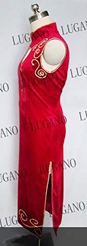 DK1306 銀魂風　二年後桂小太郎（ヅラ子）　チャイナドレス風  コスプレ衣装 　完全オーダメイドも対応可能 Amazon.co.jp: 『Vision』銀魂 二年後桂小太郎（ヅラ子） チャイナ