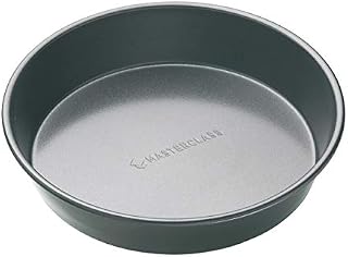 MasterClass 23 cm Deep Pie Dish with PFOA Non Stick, Robust 1 mm Carbon Steel, 9 Inch Round Pan