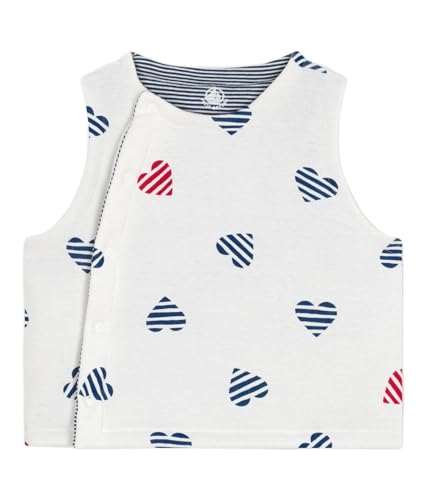 Pequeño Barco Chaleco sin Mangas Reversible bebé de algodón Impreso A0e4h09 Ropa de Noche Mixta bebé (1 Unidades), Rojo, 6 Meses