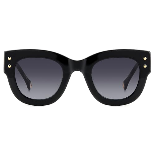 Carolina Herrera Her 0222/S 3H2/9O Black Pink Sunglasses Woman Standard, Standard, 47 - 2