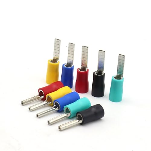 Terminal PTV1-12 azul tipo pin para interruptor DZ47 C45 22-10 AWG