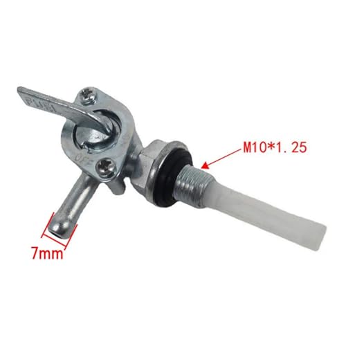 Interruptor de tanque de combustible universal M10 para motos ATV de 50 a 250cc 4