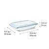 OXO Good Grips Freezer-to-Oven Safe 3 Qt Glass Baking Dish with Lid, 9 x 13 #1